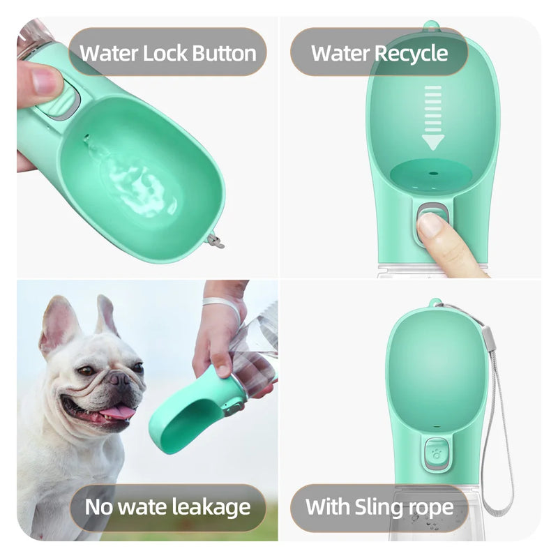 Bebedouro de Água Portátil Para Cachorro Doggy Sip